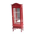 thumbnail image 3 of MesaSe Armoire d'Exposition de Maison de Poupée Armoire de Rangement 1/12 Bibliothèque Miniature de Maison de Poupée Rouge, 3 of 9