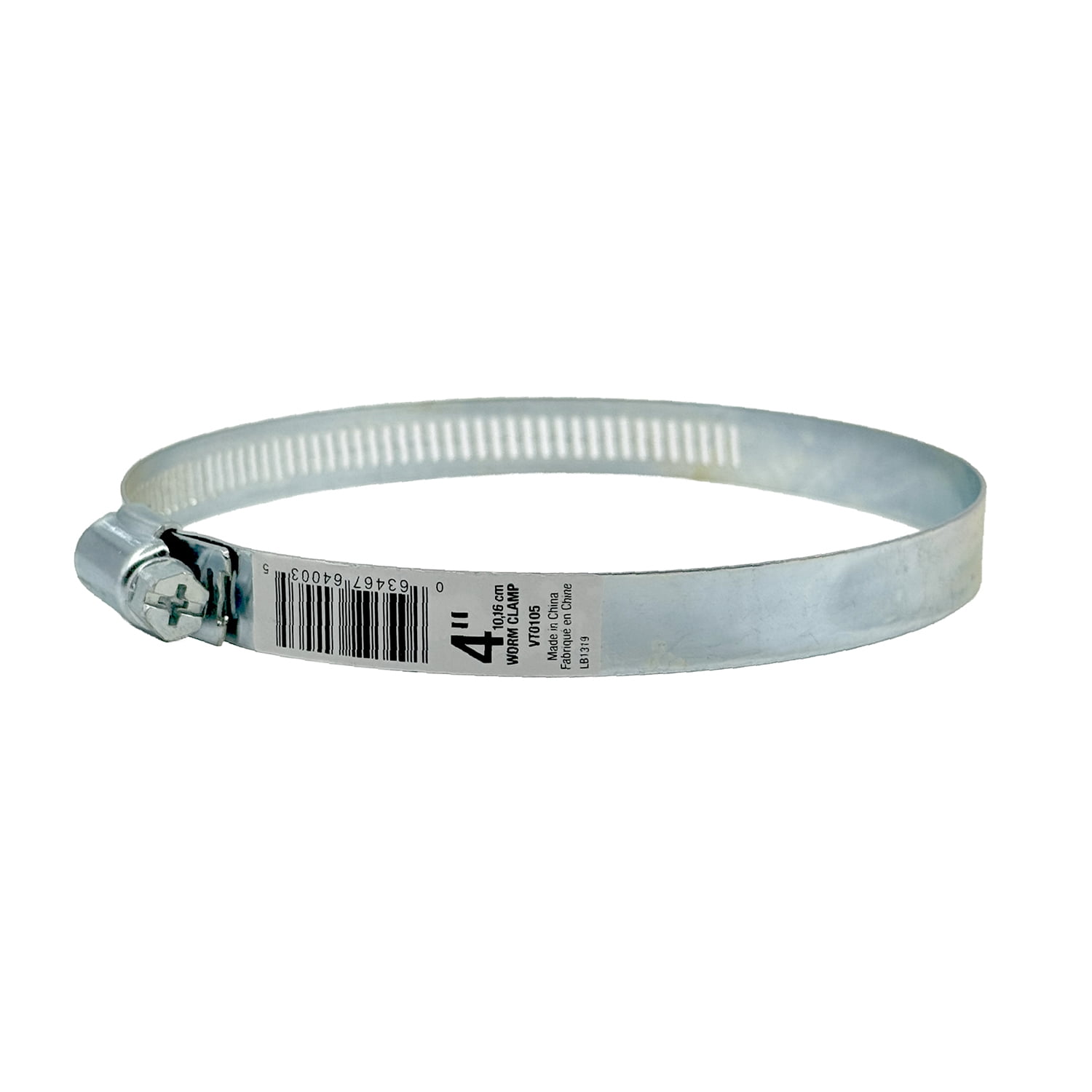 Imperial 4-inch Metal Worm Gear Clamp