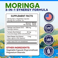 thumbnail image 7 of Organic Moringa 10:1 Extract, 1,000 mg Strength, 60 Vegan Capsules, Pure Oleifera Leaf Superfood, All-Natural, Non-GMO, Made in The USA, 7 of 7