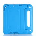 thumbnail image 3 of Allytech iPad 6th 5th Gen Case with Build in Screen Protector, EVA Silicone Kids Friendly Shockproof Handle Stand Bumper Drop Resistance Tablet Case for Apple iPad 9.7" 2018/2017, Blue, 3 of 9