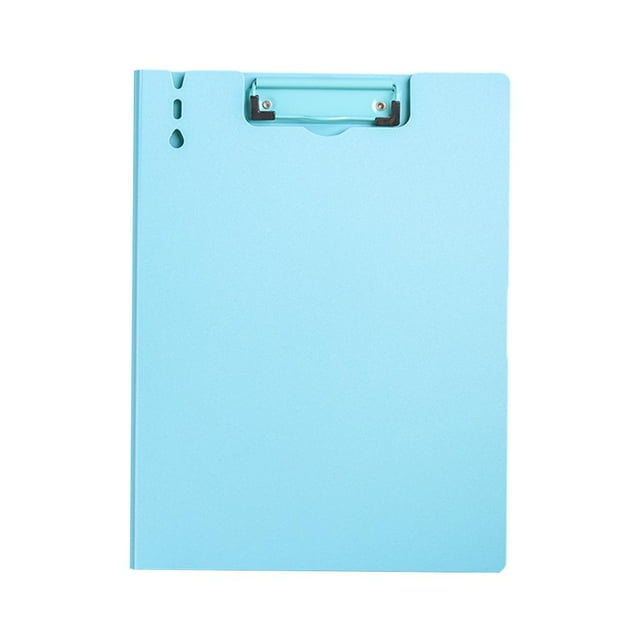 Carpetas de archivos portátiles, accesorios A4, portapapeles de almacenamiento esmerilado a prueba de agua, tablero de archivos de papelería, tablero de carpetas con Clip para kusrkot carpeta de archivos