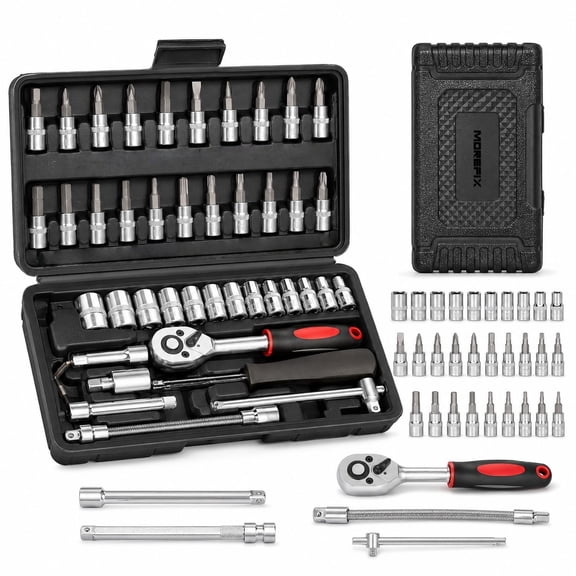 46pcs-Black Box Socket Tool