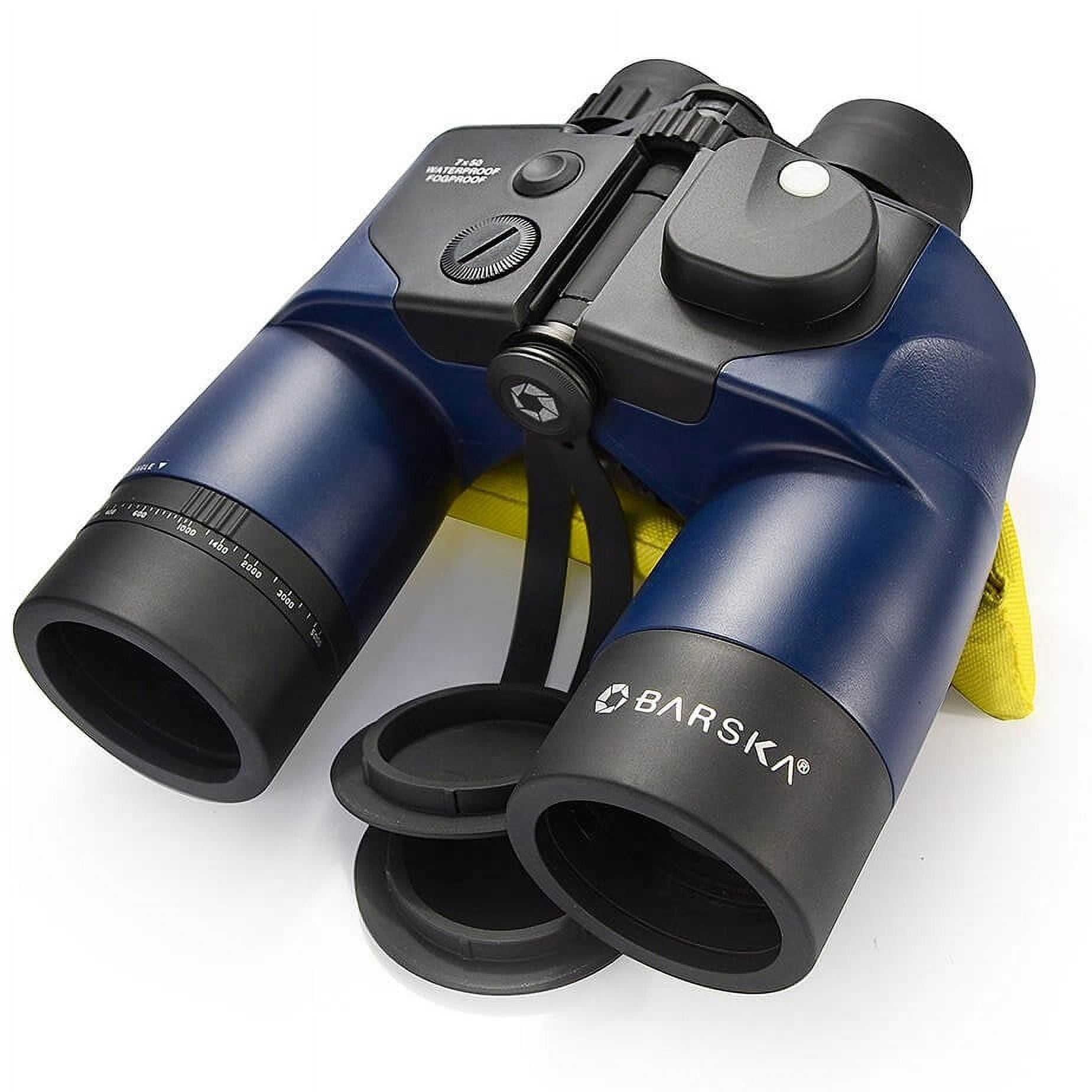 Barska 7x50mm Waterproof Deep Sea Binoculars with Internal Rangefinder and Compass