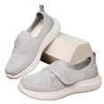 thumbnail image 2 of KEVCHE Womens Velcro Strap Thick Soled Sports Shoes, Summer Breathable Casual Walking Footwear, Adjustable Strap Lightweight Daily Shoes, Comfortable Sneakers For Leisure Use, 2 of 4