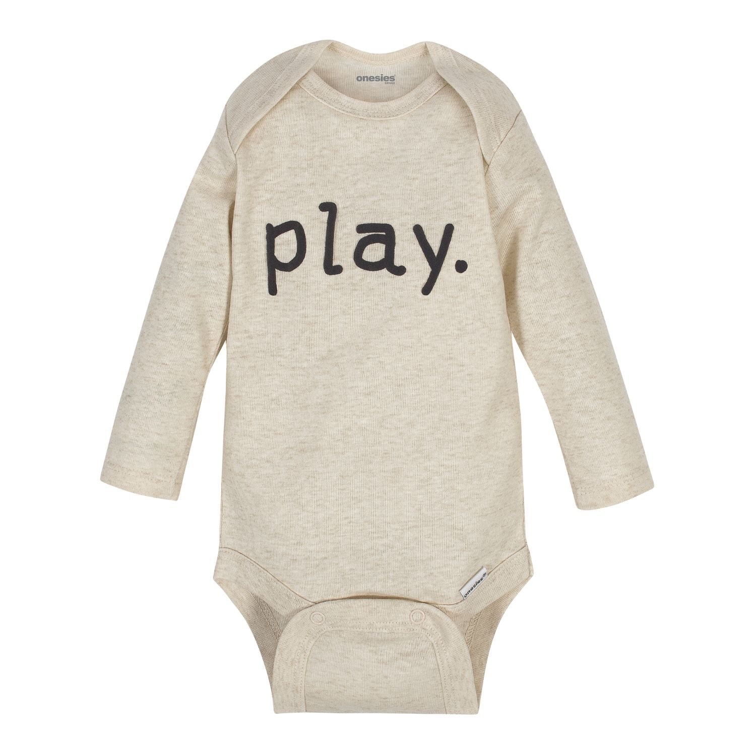Onesies Brand Baby Boy or Girl Gender Neutral Long Sleeve Bodysuits Set, 6-Pack