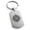Silver, variant on Stainless Steel Nautical Needle Dial Compass Engraved Dog Tag Keychain Keyring
