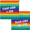 thumbnail image 1 of Juguete Fidget Sensory Toy PETBSNVB de doble cara con números del 1 al 200, 1 of 6