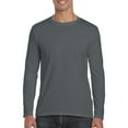 thumbnail image 2 of Gildan Mens Soft Style Long Sleeve T-Shirt (Pack of 5), 2 of 5