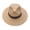 Light Brown, variant on Rodiuiu Sun Hat with Wide Brim Retro Hat Sun Protection Breathable Mesh Design Foldable Hat for Travel Outdoor Fishing