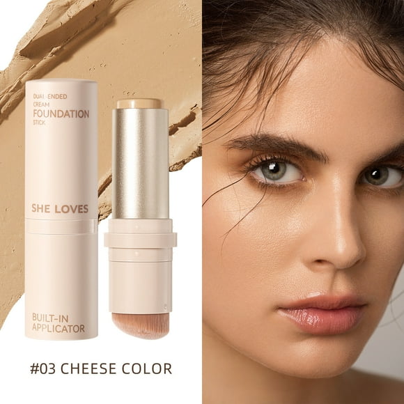 Xihbxyly Set de Correctores, Corrector Cremoso Edger, Sombra Tridimensional En Barra, Fórmula de Cobertura Natural Media, Iluminador para Nariz, Mejillas y Mentón, Apto para Todo Tipo de Piel, Garant