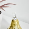 thumbnail image 5 of Alloya Pear Decorative Accent Metal Tabletop Sculpture Nature Figure - Gold, 5 of 7