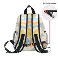 thumbnail image 5 of FORMRS School Backpack with Front Zippered Pocket 12" Student Travel Daypack, Purple Rainbow Clouds, 5 of 6