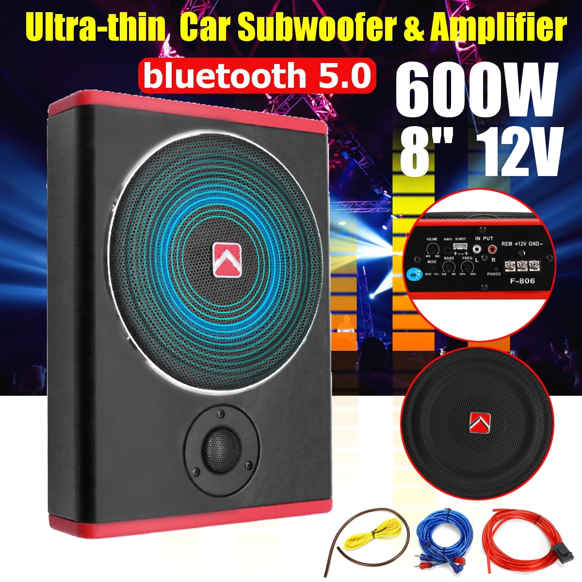 bluetooth subwoofer speaker for car