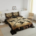 thumbnail image 3 of Hunting And Fishing Comforter Set Tree Branch Camo Bedding Set Teen Men,Woodland Wildlife Bass Fish Duck Bear Deer Bed Comforter Set Rustic Farmhouse Cabin Quilt Set, 3 of 7