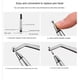 thumbnail image 5 of 15 Piezas Universal Stylus Pen Disco Transparente Pantalla Capacitiva LáPiz TáCtil Punta de Repuesto Dibujo Escritura Nib Cabezal de LáPiz, 5 of 10