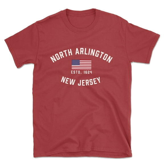 North Arlington New Jersey Patriot Men's Cotton T-Shirt