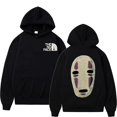 thumbnail image 1 of Sudaderas con capucha sueltas informales para hombres y mujeres, sudaderas con estampado de doble cara, Anime japonés, Unisex, divertido, Kawaii xuanjing unisex, 1 of 2