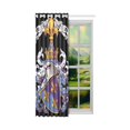 thumbnail image 2 of MKHERT Medieval Knight Heraldry Window Curtain Living Room,Bedroom Window Drapes 52x84 inch, 2 of 3