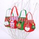 thumbnail image 3 of leyfeng Bolsas de regalo de dulces de Navidad para niños Bolsas de manzana de Navidad tridimensionales de punto Papá Noel, muñeco de nieve, alce, oso, 3 of 5