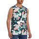 thumbnail image 2 of Fotbe Cute Poodle Dog Men's Camiseta sin Mangas Estampada para Hombres, Playera Casual para Gimnasio, Entrenamiento, Playa-X-Large, 2 of 7