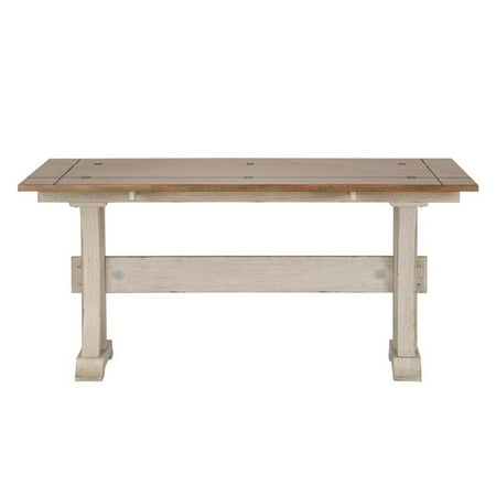 Pemberly Row Farmhouse Farmhouse Reimagined Flip Lid Sofa Table