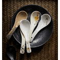 thumbnail image 5 of 6 PCS Japanese Retro Soup Spoons Ceramics Soup Spoons Japanese Style Rice Spoon Flatware Asian Chinese Serving Spoons Appetizers Tableware Meal Partner for Tasting, Style 3, 5 of 5