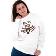 thumbnail image 4 of All Exes Live In Texas Lonestar State Women Plus Size Crewneck Sweatshirt Brisco Brands 2X, 4 of 5