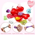thumbnail image 6 of Joyfy 28 Packs Valentines Gifts for Kids, Valentine Kawaii Stress Relief Mochi Squishy Toys Filled Hearts for Kids Classroom Exchange Cards Gifts, Valentines Party Favors, 6 of 10