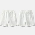 thumbnail image 4 of Stretch Cargo Shorts WhiteWork Shorts Classic Fit Elastic Waist Shorts Boys Athletic Shorts 10-11 Years Shorts Boys Summer&nbsp;Clothing, 4 of 6