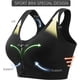 thumbnail image 2 of Paquete de 2 ropa interior deportiva para mujer con almohadillas extraíbles, cremallera frontal y sujetador push-up con cremallera, para yoga, fitness, correr y trotar JM MX-0135222FYD, 2 of 5