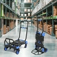 thumbnail image 4 of Winado Folding Hand Truck Dolly Cart, Convertible Hand Cart with Retractable Handle, 4 of 15