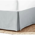 thumbnail image 2 of Everhome™ Sateen Cotton Full Bed Skirt in Grey, 2 of 2