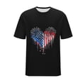 thumbnail image 6 of purcolt 4th of July Men's Short Sleeve Graphic Tees Flag Printed Patriotic Shirt (Available in Big & Tall, S-5XL), 6 of 6