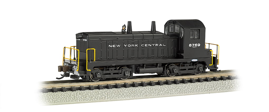 N Scale Bachmann Industries NYC #8769 EMD NW-2 Switcher Locomotive DCC Equipped Train Car 