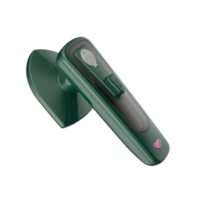 Handheld Garment Steam Iron Portable Mini Small Clothing Steam Ironing Machine for Travel Home Green EU Plug