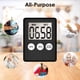thumbnail image 1 of Temporizador de cocina digital magnético para cocinar y hornear, LCD, alarma de cuenta regresiva, alarma de cuenta regresiva, reloj magnético, reloj para dormir, temporizador de cocina, 1 of 9