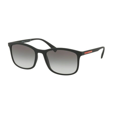 Sunglasses Prada Linea Rossa PS 1 TS DG00A7 BLACK RUBBER