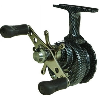 Eagle Claw In Line Ice Reel, Carbon, Small 