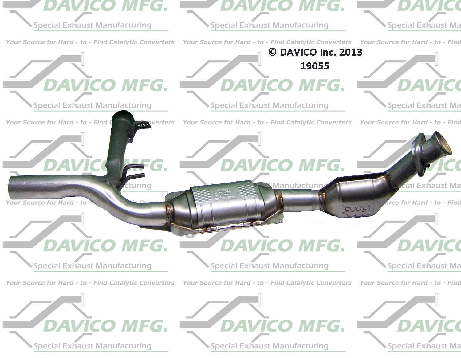 Davico Mfg 19055 Direct-Fit Catalytic Converter