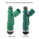 thumbnail image 3 of Boquilla de inyectores de combustible original Denso OEM apta para Prius 23250‑21020, 3 of 8