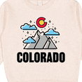 thumbnail image 3 of Inktastic Colorado Mountains and Clouds Toddler Sweatshirt, 3 of 4