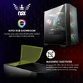 thumbnail image 5 of NSX GAMING Desktop Computer, Ryzen 7 5700G, 16GB DDR4, 512GB SSD, W11, Black, 5 of 6