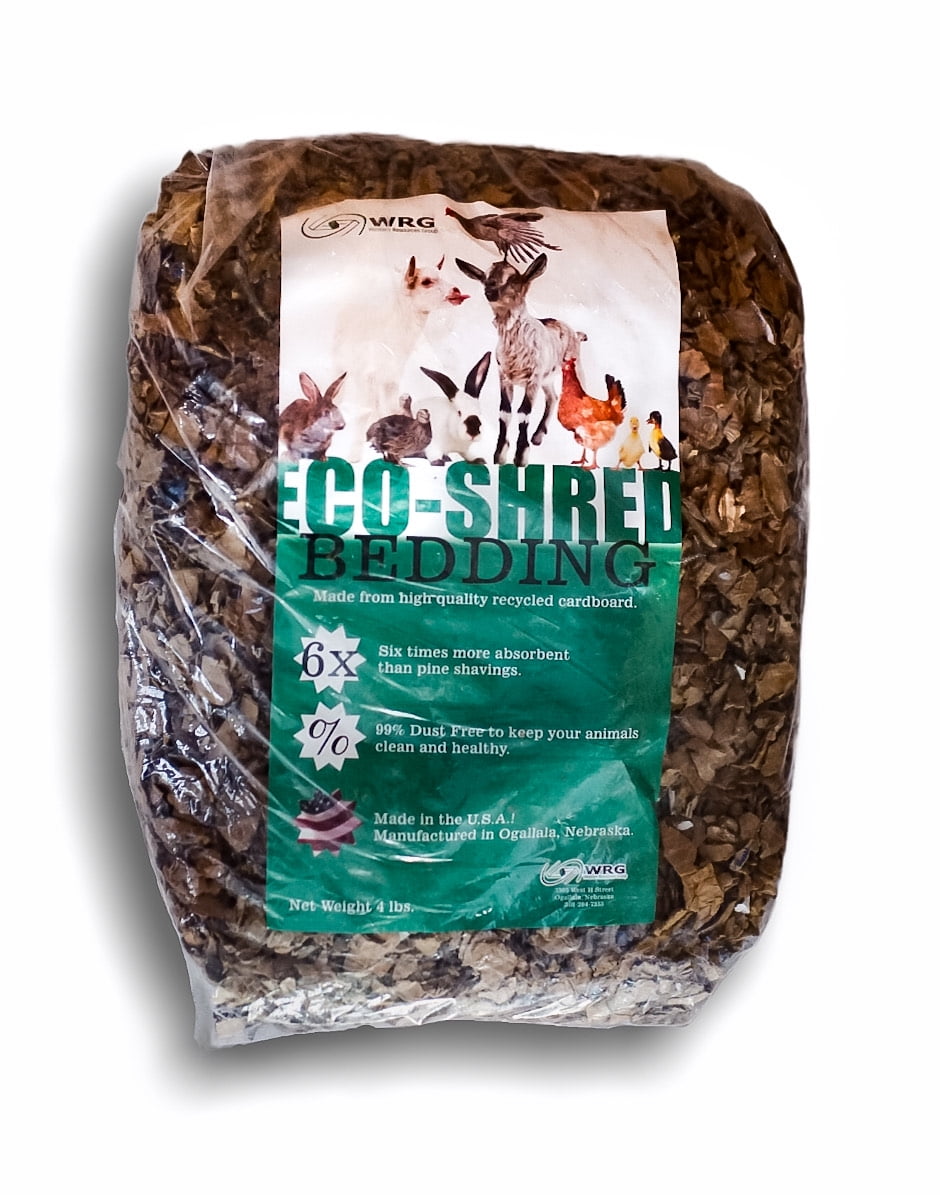 EcoShred Bedding 100 Recycled Cardboard / Hamsters, Rabbits, Birds
