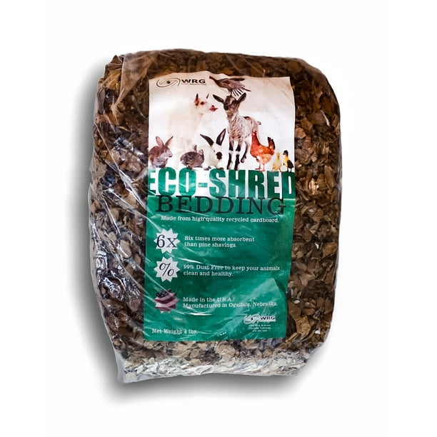 EcoShred 100 Recycled Cardboard Pet and Farm Animal Bedding and