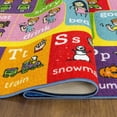 thumbnail image 3 of KC Cubs Playtime Collection ABC Alphabet ASL Sign Language Educational Learning & Game Area Rug Carpet for Kids and Children Bedrooms and Playroom, 3 of 5