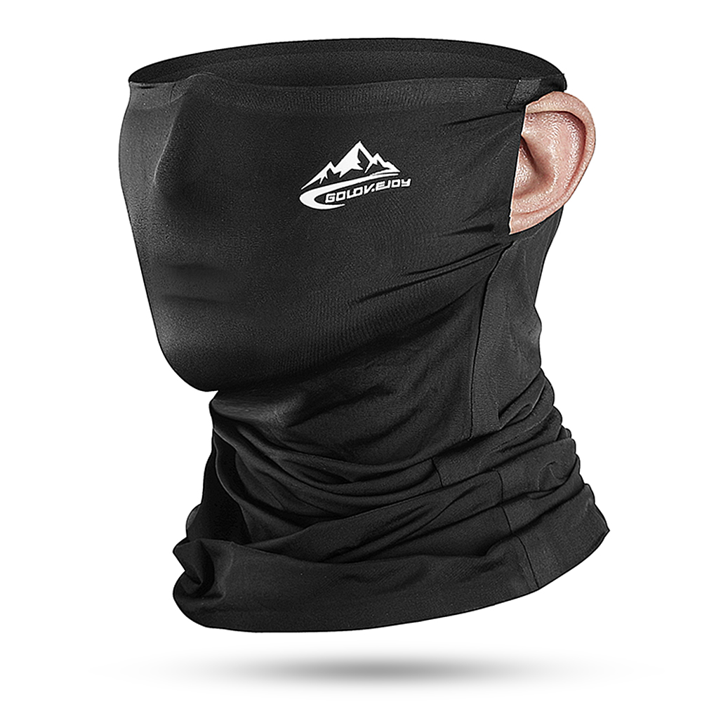 Anself Cycling Half Face Mask UPF50+ Riding Neck Gaiter Cooling Ice