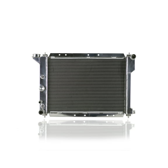 Radiator - Pacific Best Inc. Fit/For 883 81-89 Chrysler K-Platform Lebaron Fifth Avenue E-Type Laser Lancer Caravelle L4 2.2L - Plastic Tank Aluminum Core Fits select: 1981-1989 DODGE ARIES