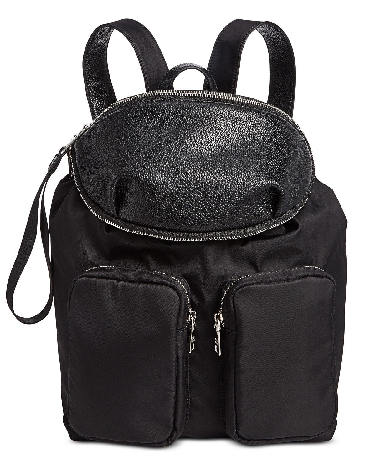 Steve Madden Boomer Multitasking Backpack with Removable Belt Bag Bookbag Black Walmart