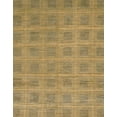thumbnail image 1 of Ahgly Company Indoor Rectangle Abstract Gold Checkered Area Rugs, 7' x 9', 1 of 6