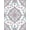 Blue Pink Green, Pattern 2, variant on ODIKA 8'x10' Washable Area Rug Pink Whimsical Vine Border Blush Dorm Pastel Nursey Oushak Refined for King Size Bedroom Under Bed, Master Suite, Non-Shedding, Easy Care